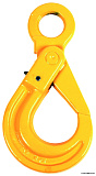 Self-locking hook with eyelet