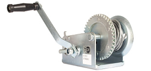Manual drum-type FD winch